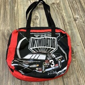 VINTAGE Dale Earnhardt Tote Bag The Intimidator Homemade Nascar